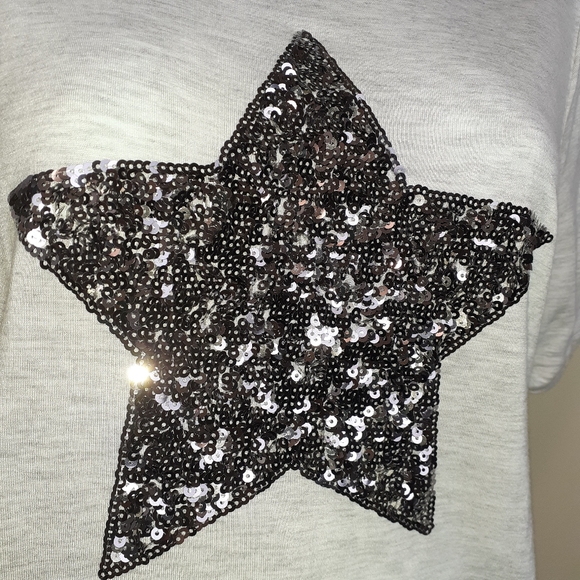3/$15 I.N.C. Petite Embellished Star T Shirt - Picture 8 of 9